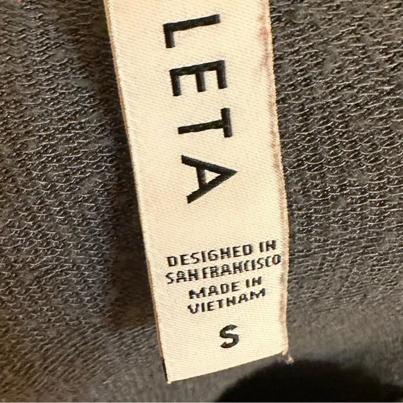 Athleta Men's Charcoal Sweatshirt - Picture 2 of 2